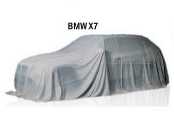 Компания BMW показала тизер флагманского кроссовера X7