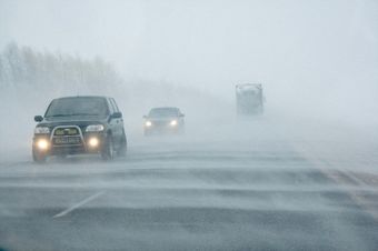 Резкое ухудшение погоды осложнит ситуацию на дорогах Новосибирска и области 22 марта